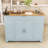 Rolling Kitchen Island with Shelves, 3 Drawers and Power Outlet-2109714450
