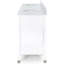 Meuble-lavabo double 73 po avec plateau en marbre Jahmiel