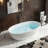 71'' x 35.43'' Freestanding Soaking Solid Surface Bathtub