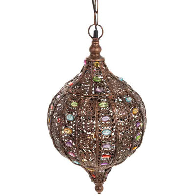 Vreeland 1 - Light Bronze Pendant