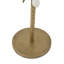 Table d'appoint ronde en fer avec accents floraux