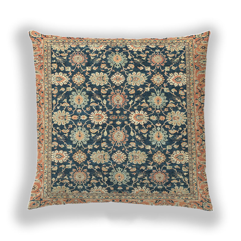 Coussin décoratif abstrait 2429, Microsuède