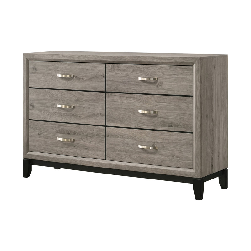 Commode transitionnelle l 58,40 po, taupe clair
