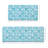 FIESTA Mali Tiles Geo Trellis Anti-Fatigue Comfort Non-Slip Kitchen Runner Mat-96321326