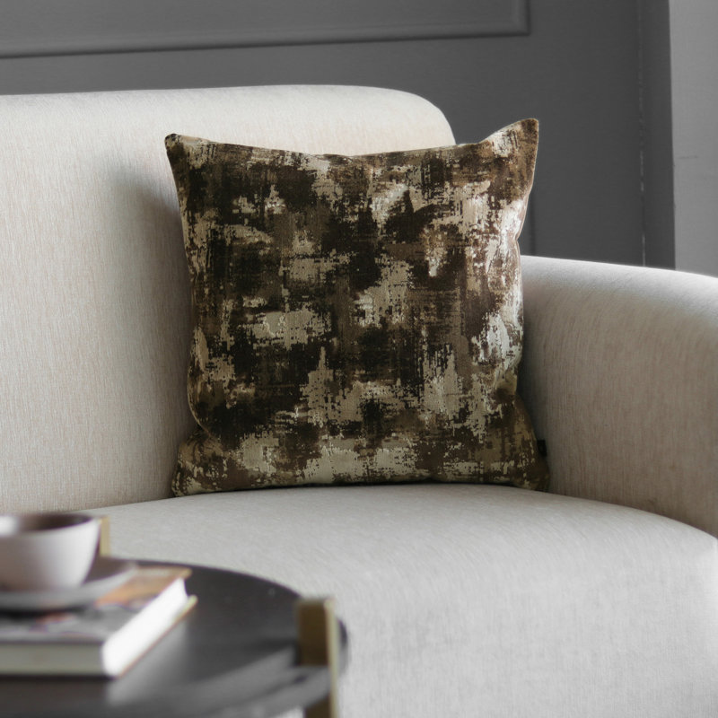 Housse de coussin Compass, Chocolat