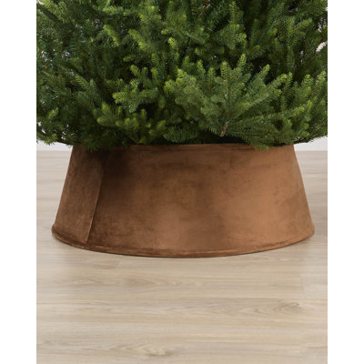 Mocha Velvet Tree Skirt, 70cm