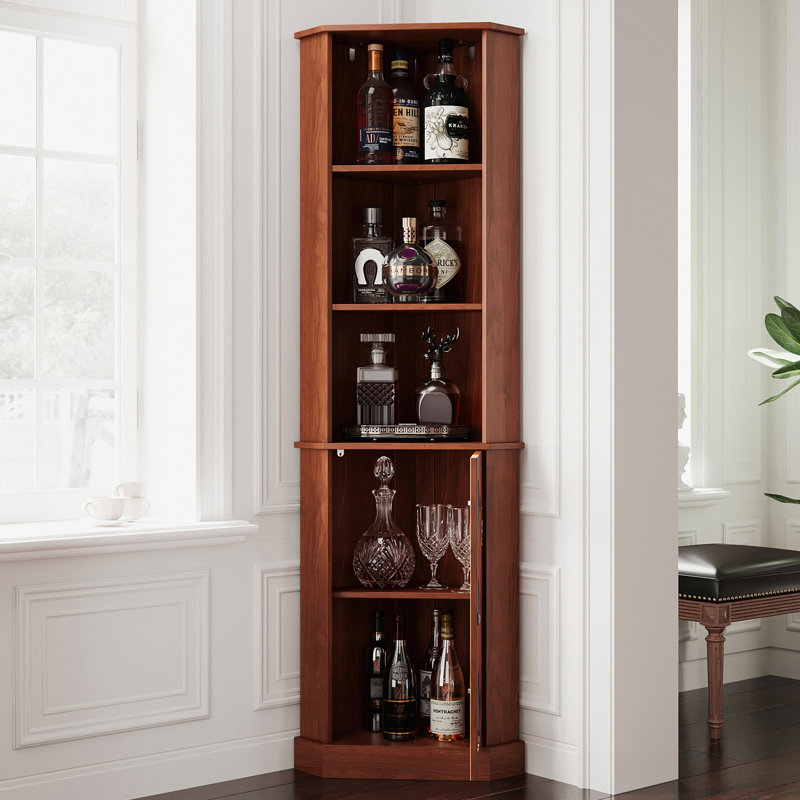 Armoire d'appoint avec tablette ouverte 71 "H