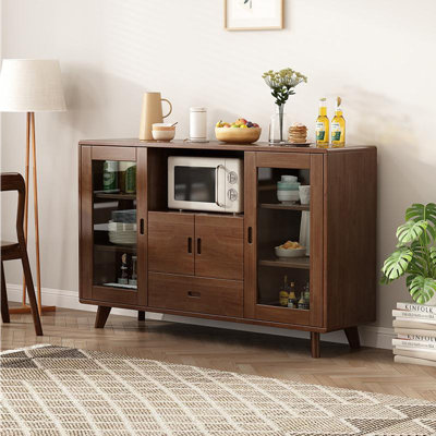 New Chinese Style Microwave Display Case