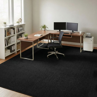 Tapis d'intérieur antidérapant de 6 pi 6 po x 9 pi pour les salons, les chambres à coucher, les bureaux et les espaces ouverts