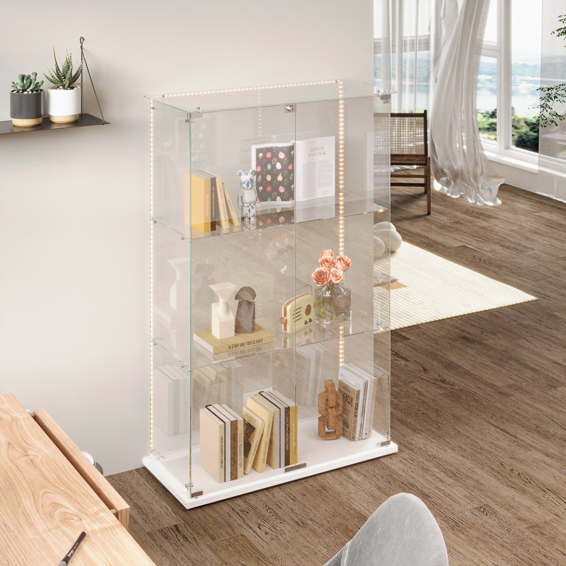 Display Cabinet, White