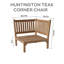 Huntington Outdoor 10 - Piece Teak Conversation Set-1940269596