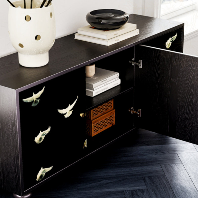 Buffet multifonctionnel peint