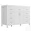 Meuble-lavabo de salle de bain avec lavabo, 2 portes, 8 tiroirs, système de fermeture en douceur, conception classique-329138852