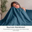 Drap plat 100% coton biologique Perecale Bedding, 400 fils au pouce carré, certifié GOTS-101712028-101712032