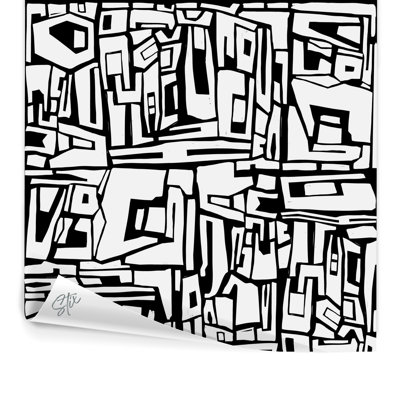Peel & Stick Abstract Tile