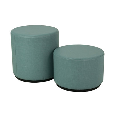 Pro Series Upholstered 18" Round Ottoman Rocker 18" Height