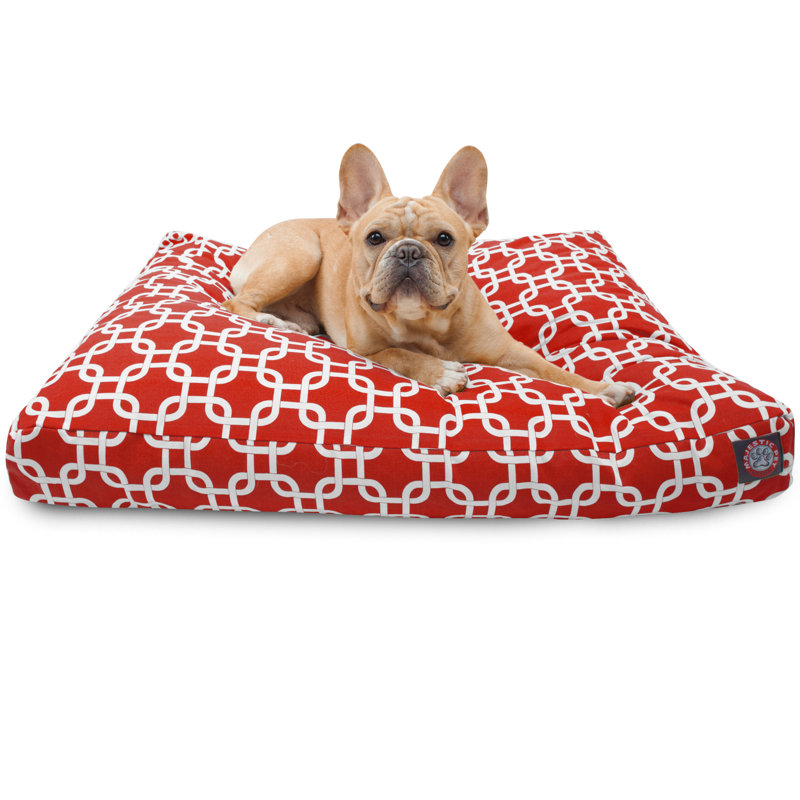 Coussin Links Orthopedic, Petit (l 20 po x P 27 po x H 4 po) ;, Rouge