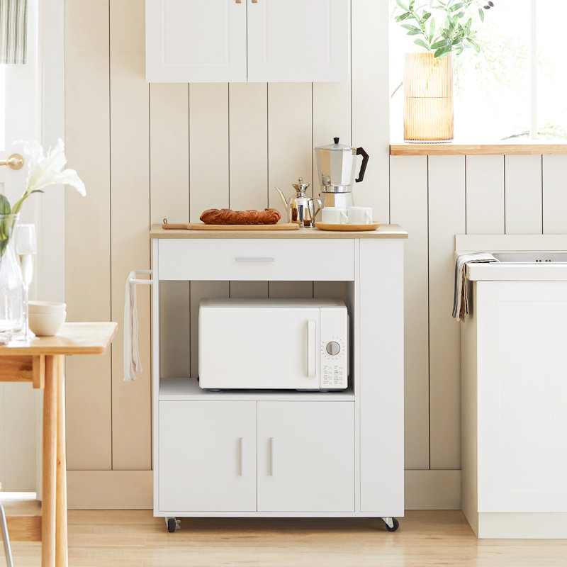 Ejvind Kitchen Trolley, White