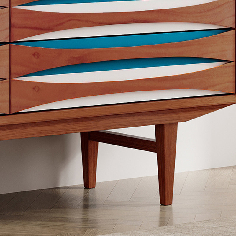 Buffet de rangement à 6 tiroirs Nordic