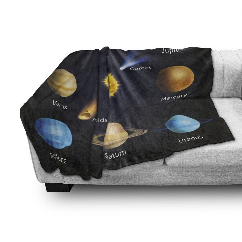 Hand Woven Throw Blanket, 70" W x 90" L