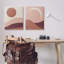 «Sun and Moon Sunrise Sunset Desert Collage» par Becky Thorns - ensemble de 2 impressions-70554261-70554259