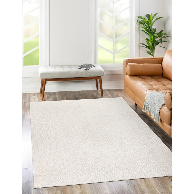 Tapis intérieur / extérieur MDA Rugs, Rectangle 5 pi 4 po x 7 pi 7 po