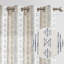 Paire de rideaux semi-transparents avec passe-tringle Amadas-1784105770-1784105765