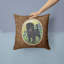 Coussin décoratif intérieur/extérieur affenpinscher