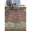 Tapis vert noué à la main de haute qualité
