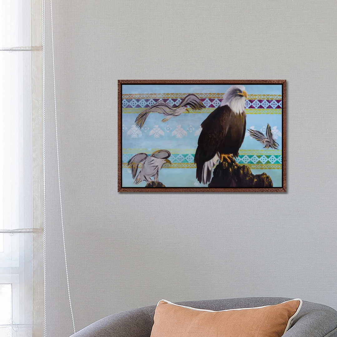 Weißkopfseeadler von Rebeca Fuchs - Galerie-verpackte Leinwand Giclée