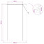  Roller Blind Adjustable Natural Bamboo Blinds Window Treatment Indoor