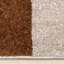 Tapis d'intérieur brun clair à motif géométrique brun clair Mentko-1279954265
