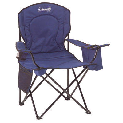 Chaise de camping pliante avec coussin Cooler