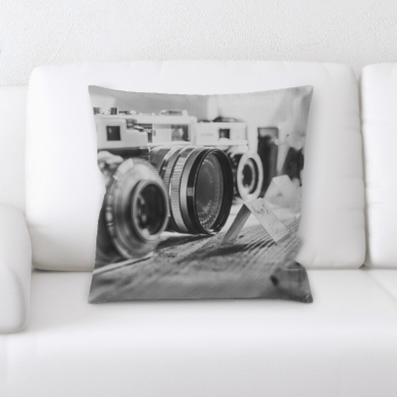 Microsuede Reversible Throw Pillow