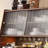Black Solid Wood Sideboard