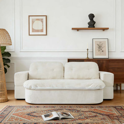 Canapé moderne avec 2 coussins