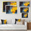 «Yellow Spash Clouds», reproduction sur toile flottante-932879528-932877139