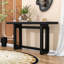Entryway Console Table with Solid Pine Legs and Triple Rectangle Design for Hallways-639436002-639436010