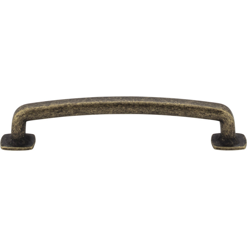 Belcastel I Bar Pull, Distressed Antique Brass, 6 5/16"