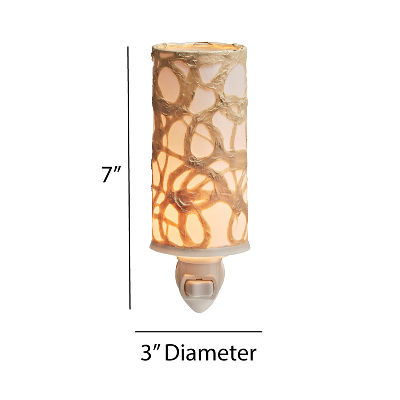 Paper Swirl Night Light