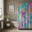 Creative Watercolor Patterns - Rideau de douche standard 1 pièce-1456251405