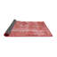 Tapis oriental rouge / gris-2057789870
