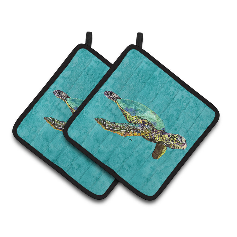 Zoomie Kids Koda Polyester Potholder Set