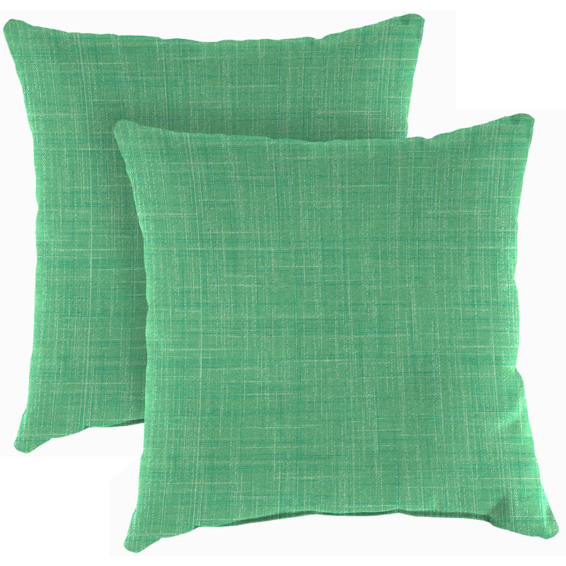 Sunbrella Outdoor Throw Pillow, Harlow Dill