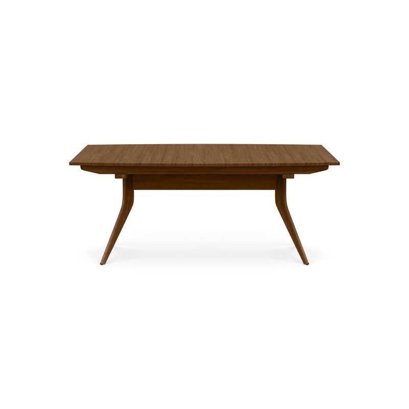 Catalina Trestle Extensions Table, 30" H x 66" L x 46" W, Walnut