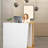Reception Desk,39 inch Retail Counter with Drawers and Storage Shelves