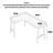 Solid Wood L-shaped Desk-2041207341