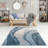Abstract Wave Area Rug-836141842