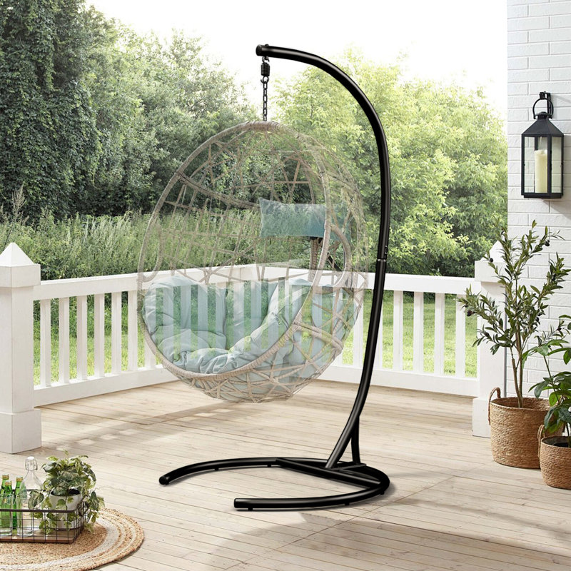 Outdoor Hammock Chair Base Island Retreat Boho Breeze Swinging