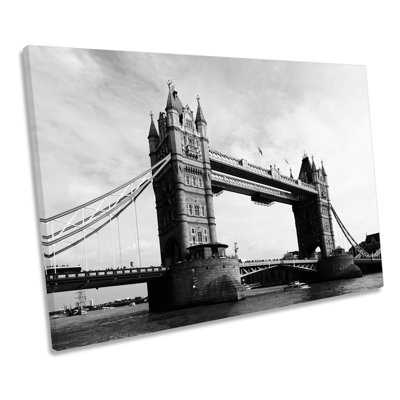 Tower Of London Bridge City - Wrapped Canvas Art Prints